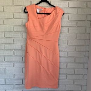 Peach Designer Dress
